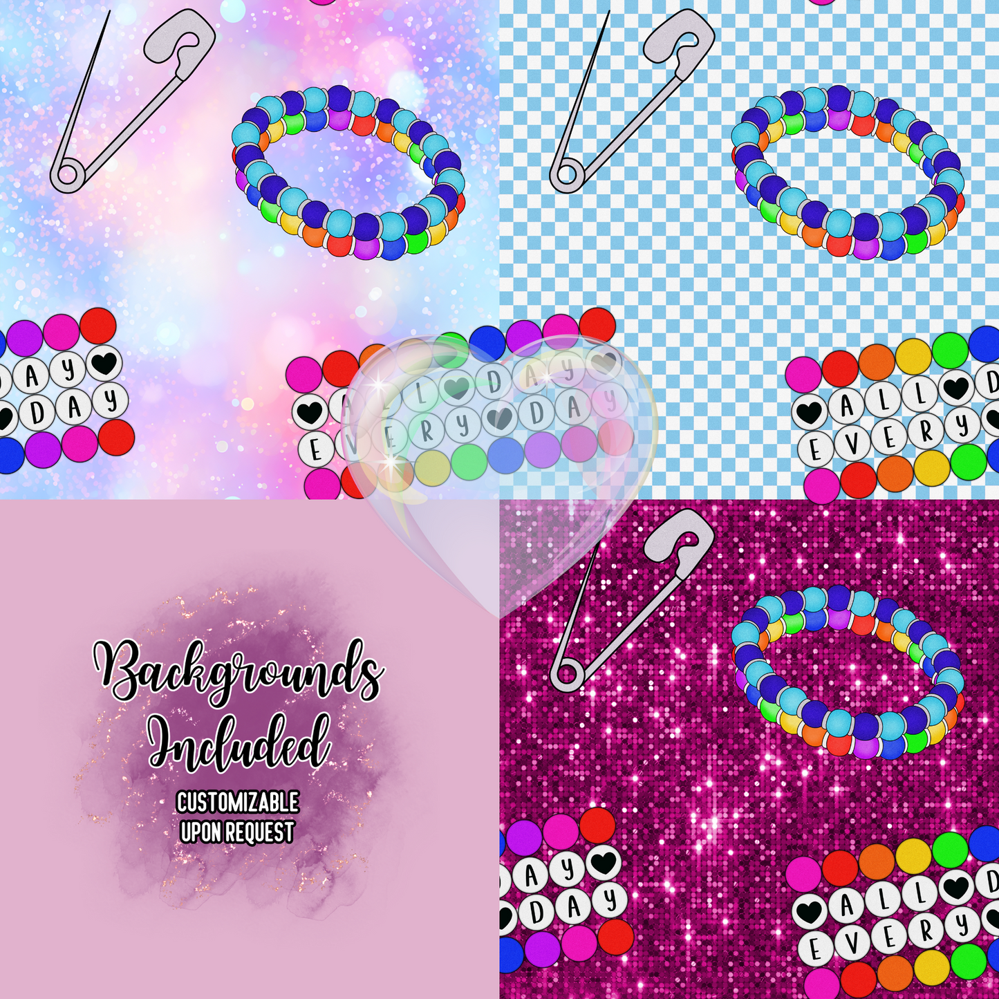 Truck Fump Hand Drawn Seamless Pattern