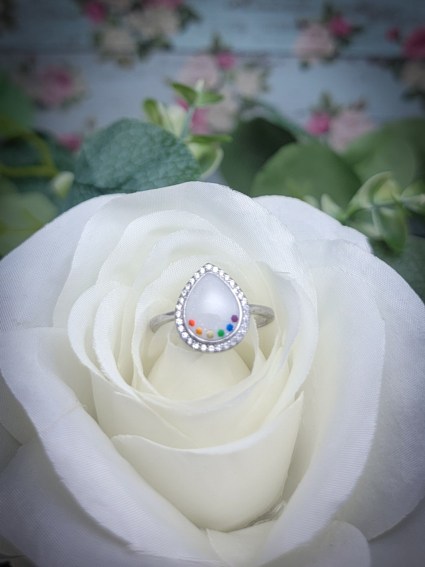 Tears of Joy w/ Stacker Ring | Breastmilk/Keepsake Rings