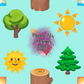Morning Wood Emojis Hand Drawn Seamless Pattern