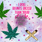 Bigger Blunts Hand Drawn Seamless Pattern