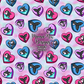 I Whaley Love You Hand Drawn Seamless Pattern