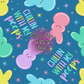 Chillin' with my Peeps Hand Drawn Seamless Pattern