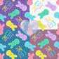 Eat Me Peeps Hand Drawn Seamless Pattern