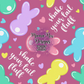 Shake Your Tail Fluff Hand Drawn Seamless Pattern
