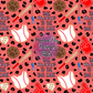 Take Meow to the Ball Game (Red) Hand Drawn Seamless Pattern