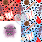 Take Meow to the Ball Game (Red) Hand Drawn Seamless Pattern