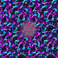 Colorful Dino Bubbles Hand Drawn Seamless Pattern