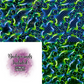 Colorful Dino Bubbles Hand Drawn Seamless Pattern
