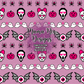 Halloween Uglies Faux Sweater Hand Drawn Seamless Pattern