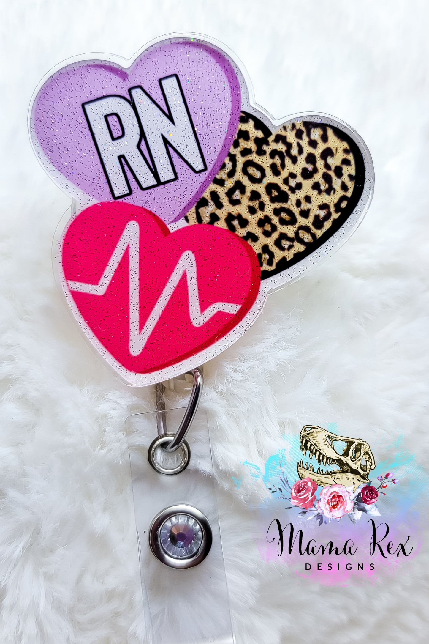 Heartbeat Conversation Heart RN LPN NP PCT ICU STUDENT NURSE