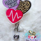 Heartbeat Conversation Heart RN LPN NP PCT ICU STUDENT NURSE