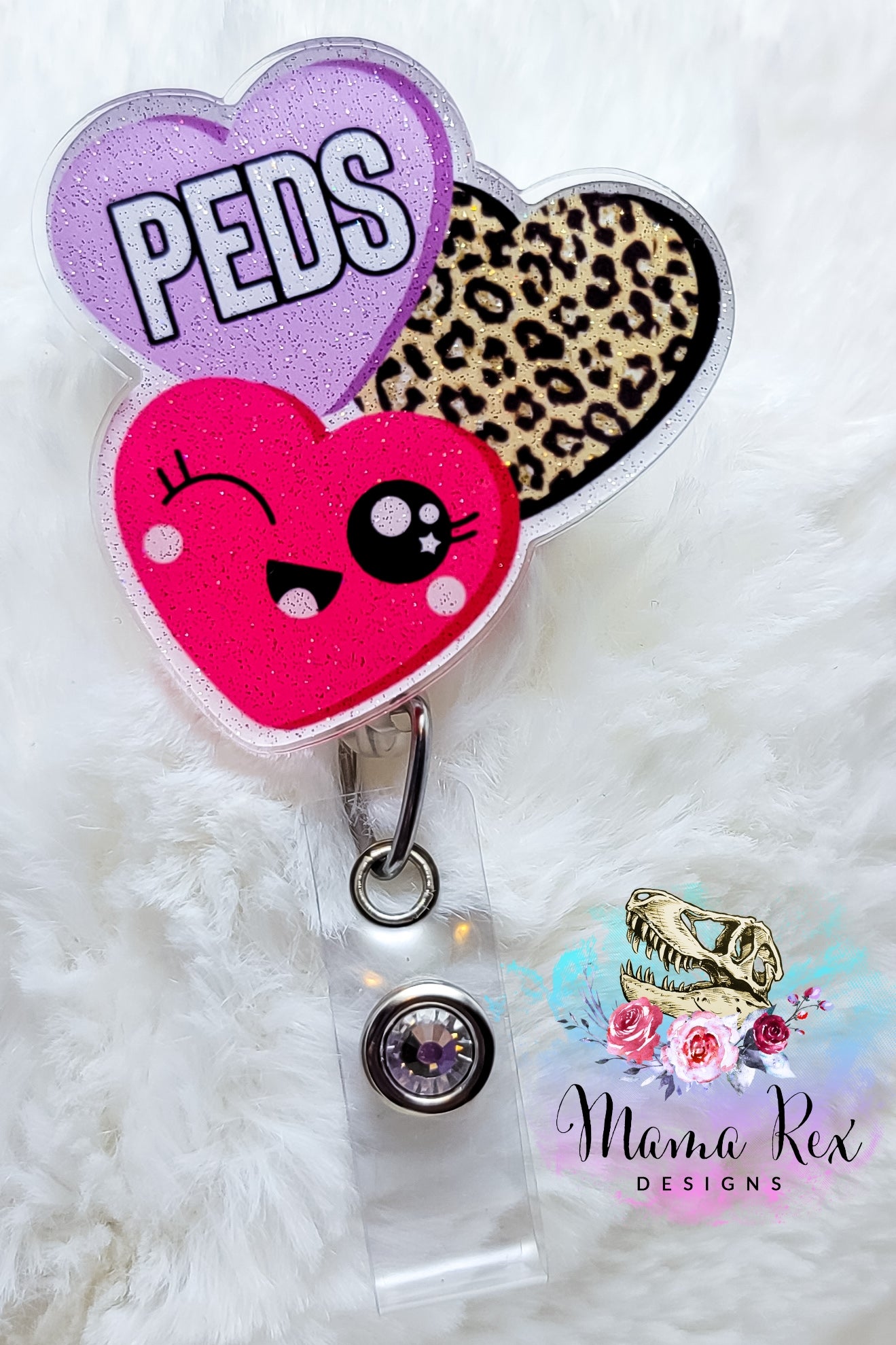 Cutie Face Conversation Heart PEDS PICU