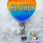 Pronoun Rainbow Heart