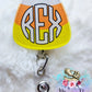 Monogrammed Candy Corn