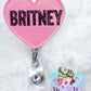 Pink and Black Leopard Heart