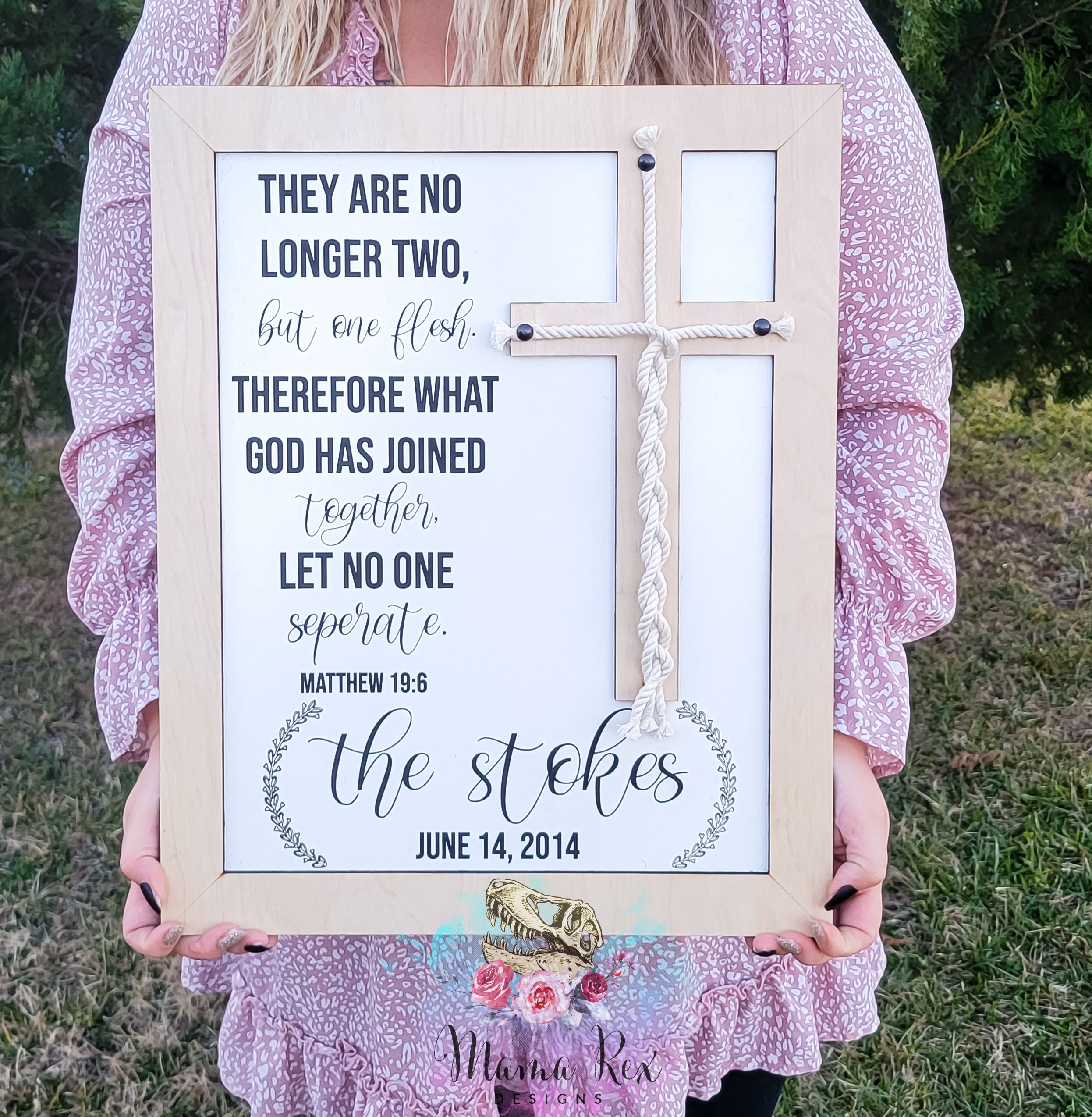 Unity Braid Ceremony Sign – MamaRexDesigns