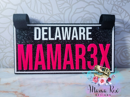 Mini License Plate 7"×3.5"